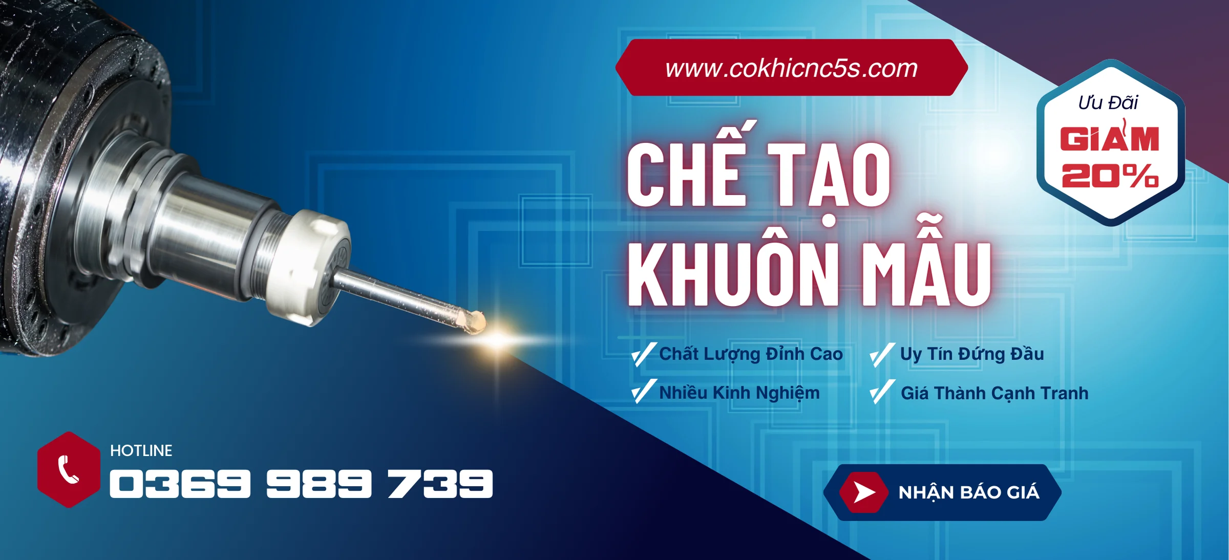 Chế tạo khuôn mẫu giá rẻ ở Bình Dương