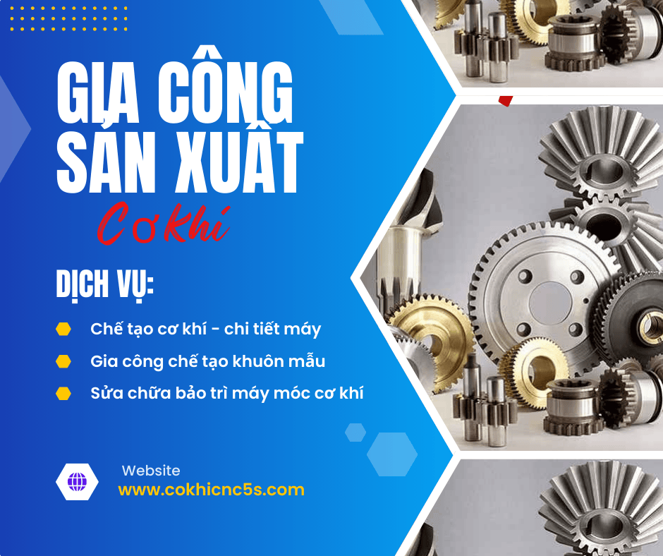 Dịch Vụ Gia Công Cơ Khí Chính Xác Tại Bình Dương