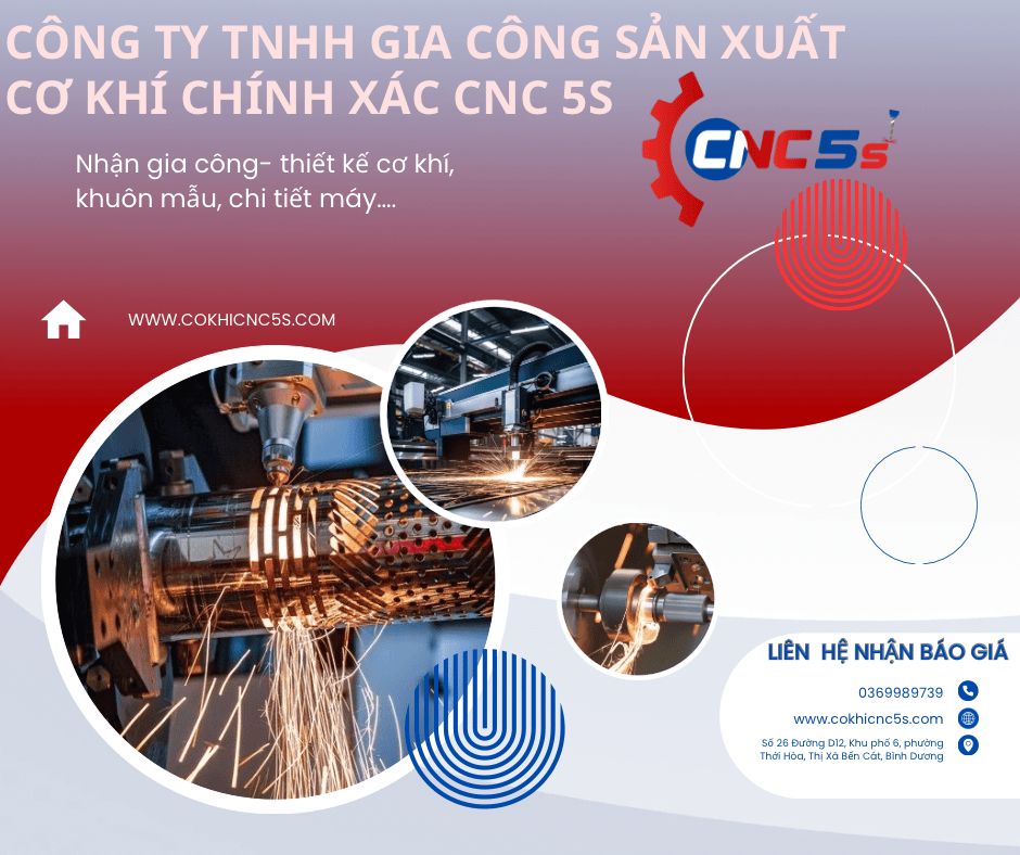 Gia Công Tiện CNC Uy Tín Tại Bình Dương