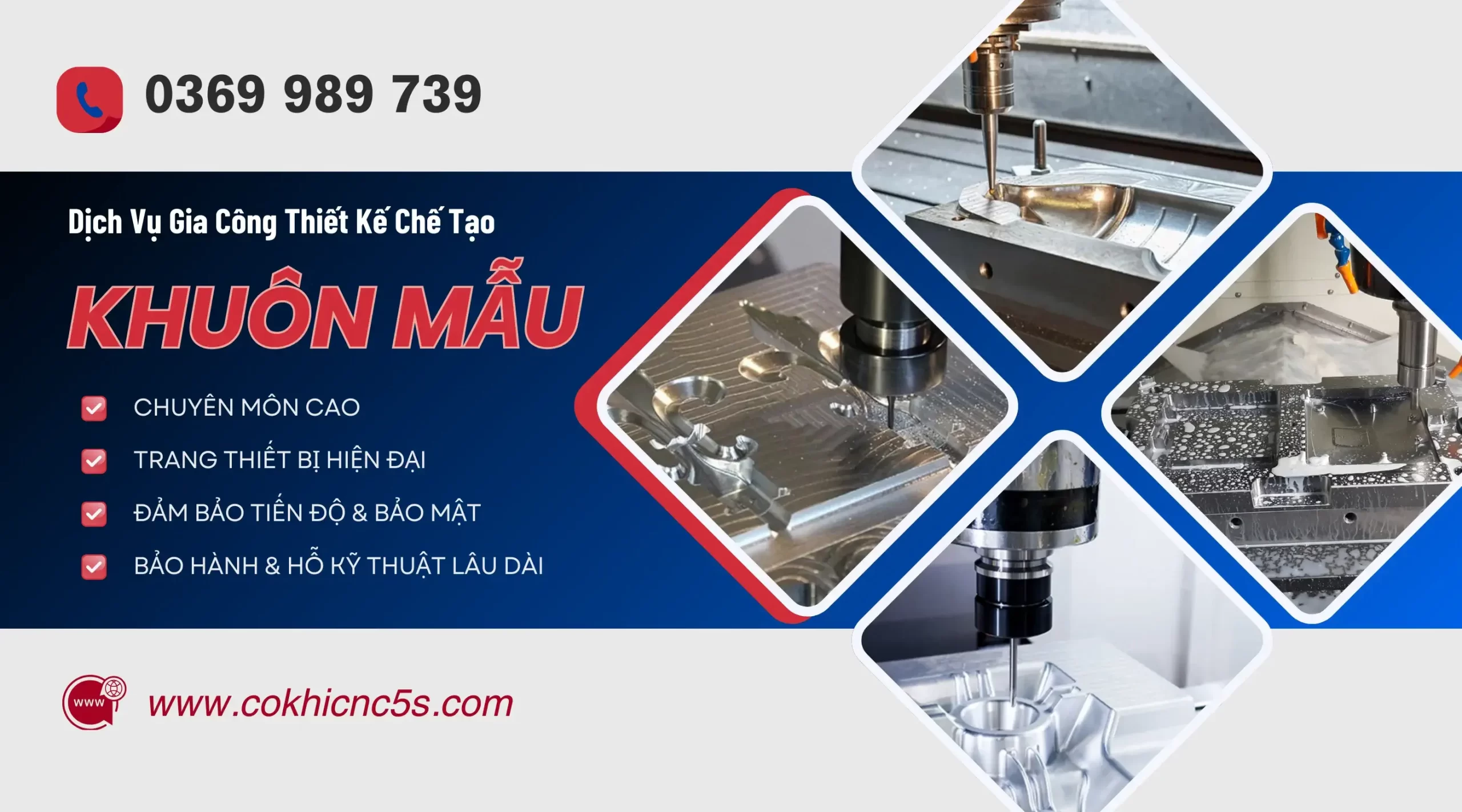 Dịch Vụ Gia Công Thiết Kế Chế Tạo Khuôn Mẫu