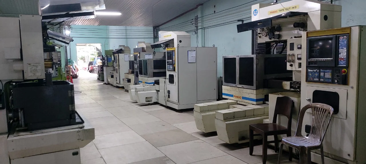 Xưởng gia công cơ khí cnc chính xác tại Bình Dương